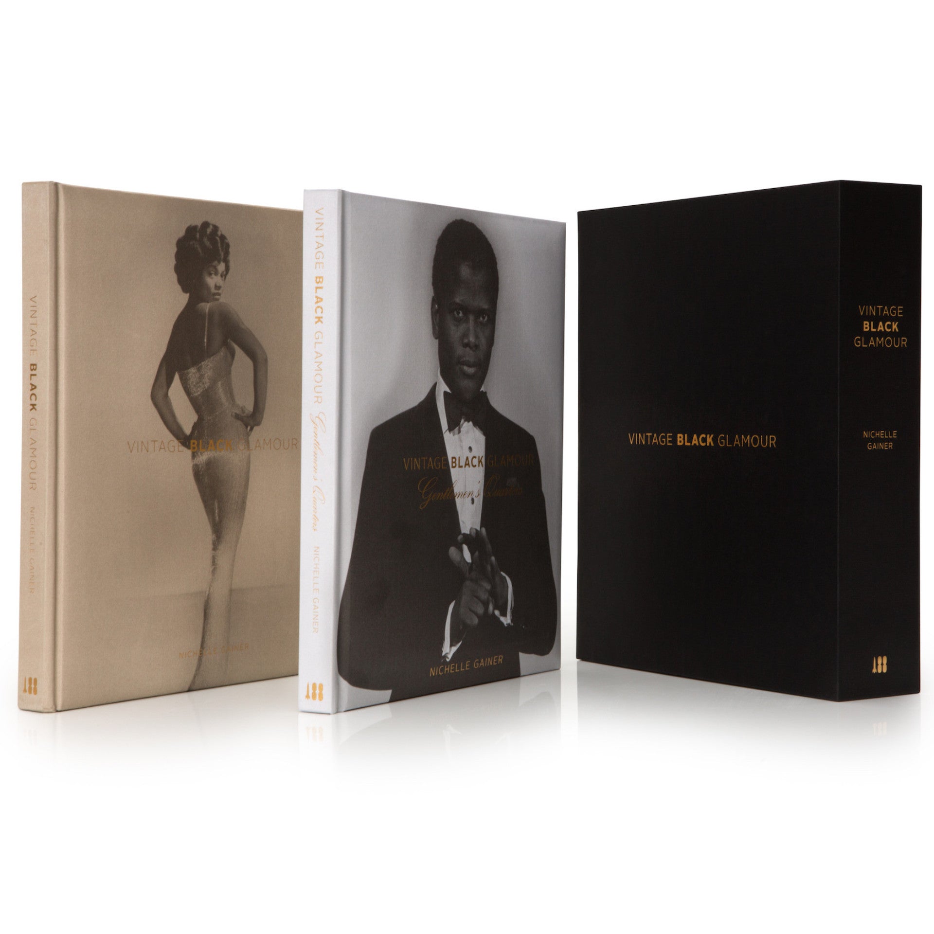 Case (4 qty) Vintage Black Glamour (2 book set)